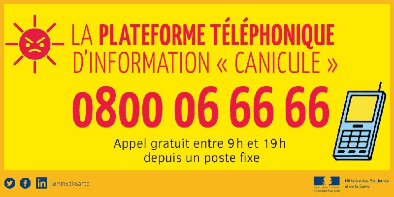 Hotline Canicule 0800 06 66 66